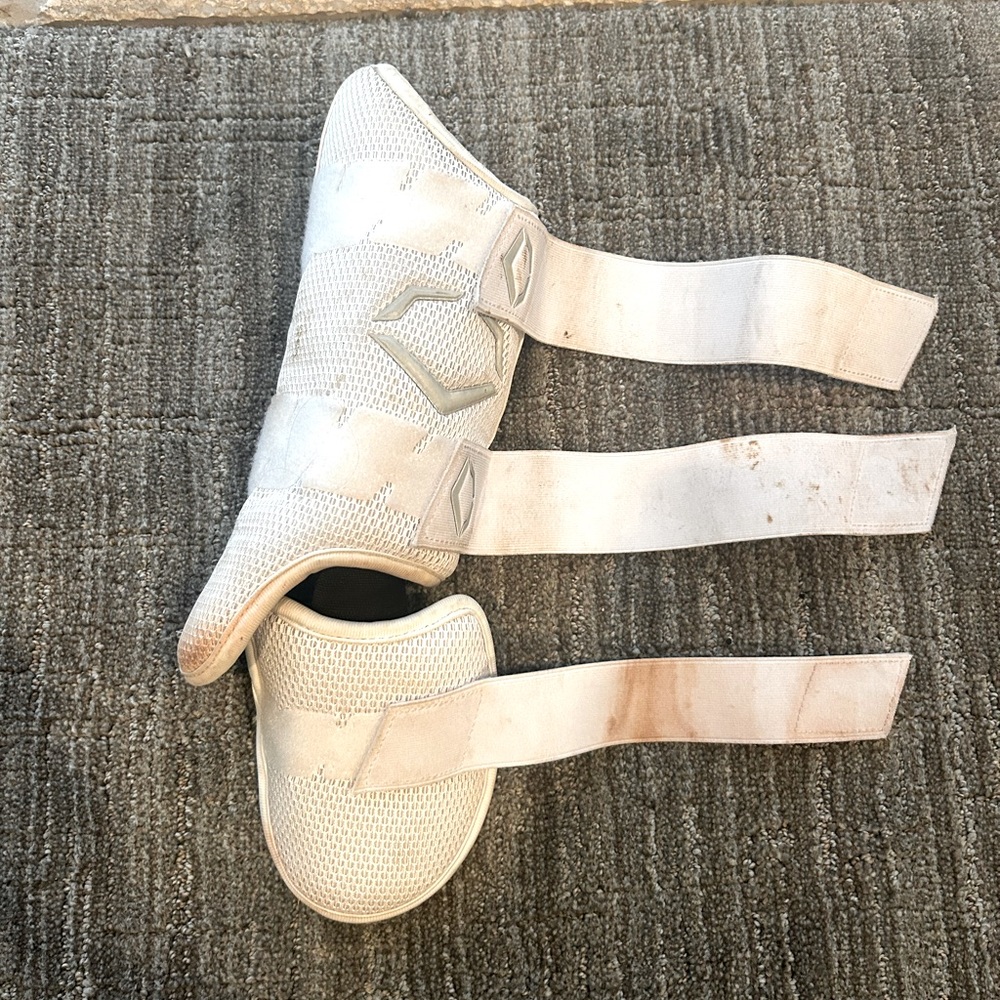 White Evoshield Foot Gaurd